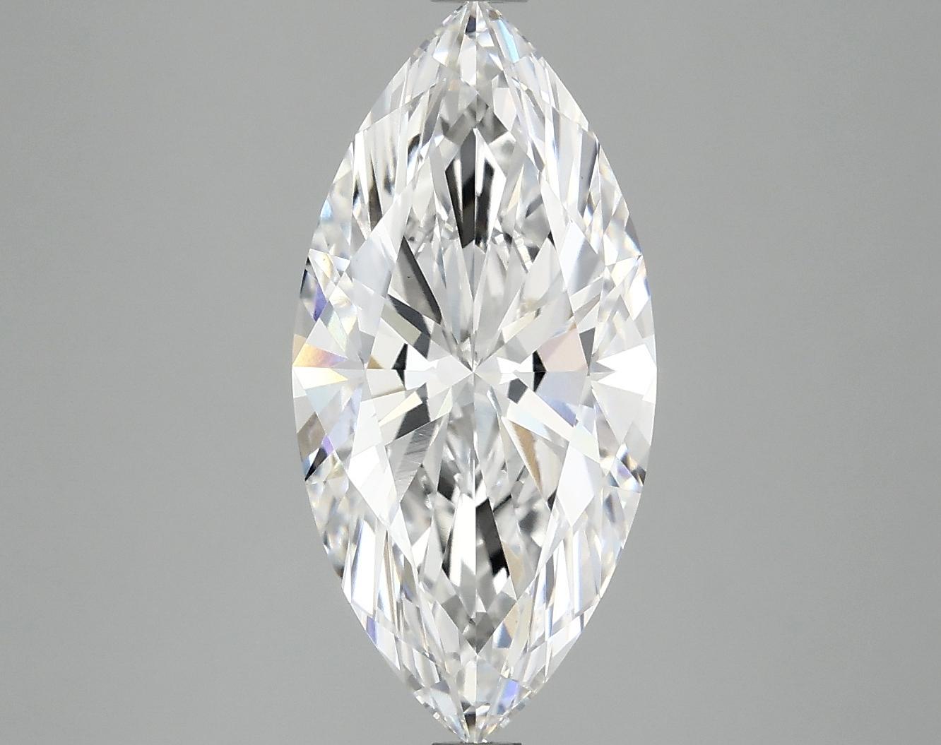 3.07 Carat Marquise Shaped Excellent Cut VS1 IGI Certified Lab Grown Diamond