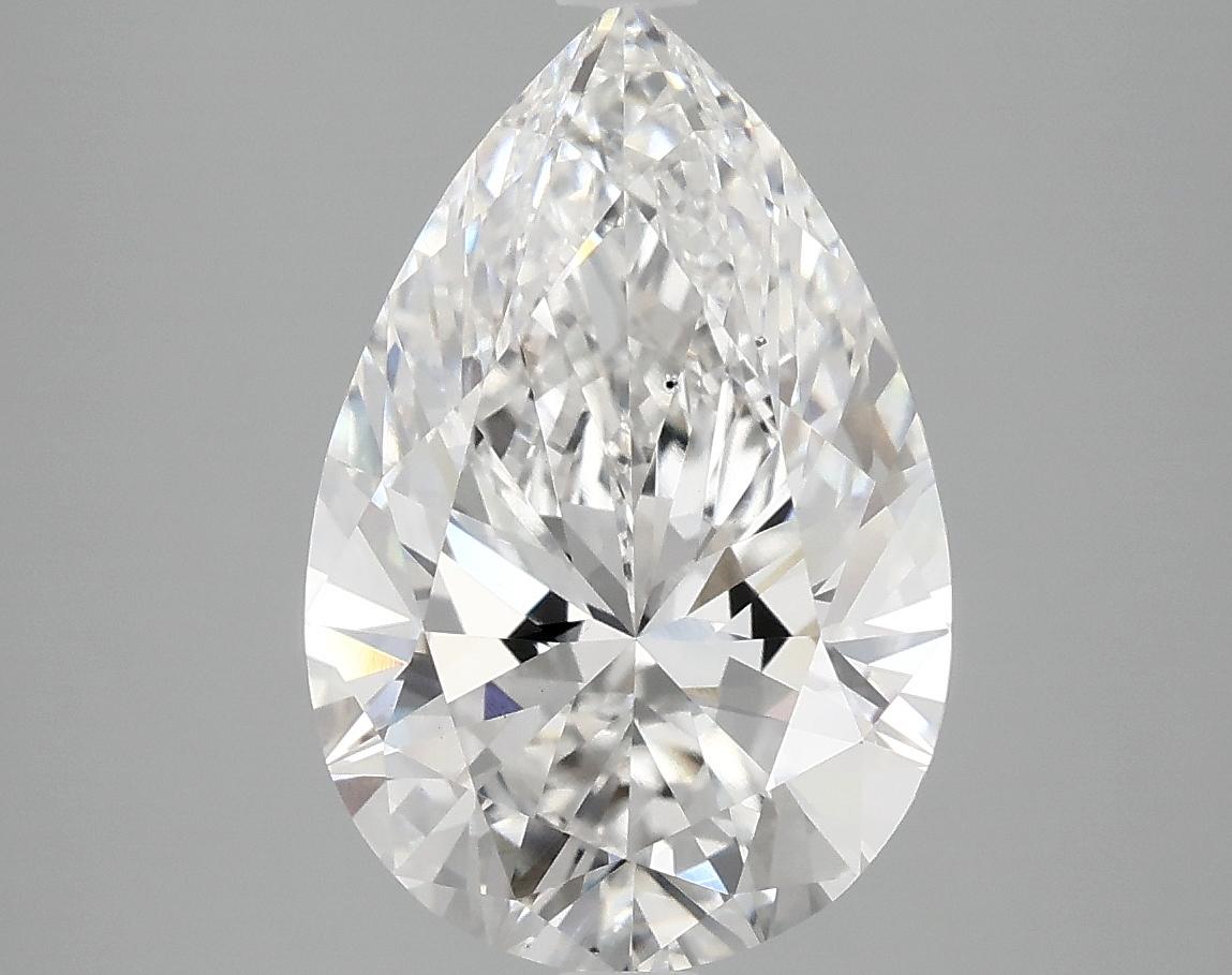 4.07 Carat Pear Shaped Excellent Cut VS2 IGI Certified Lab Grown Diamond