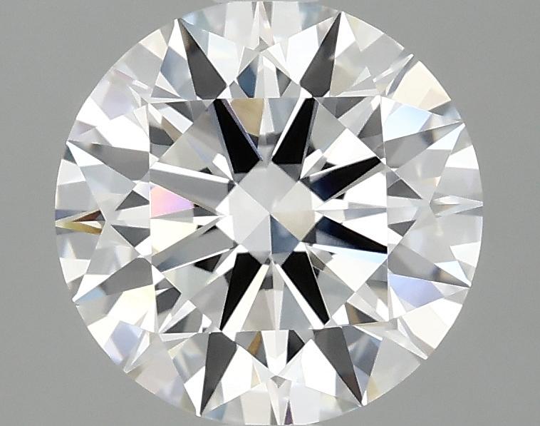 2.56 Carat Round Shaped Ideal Cut VVS2 IGI Certified Lab Grown Diamond