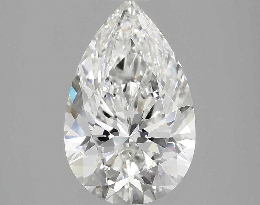 2.36 Carat Pear Shaped Ideal Cut VVS2 IGI Certified Lab Grown Diamond