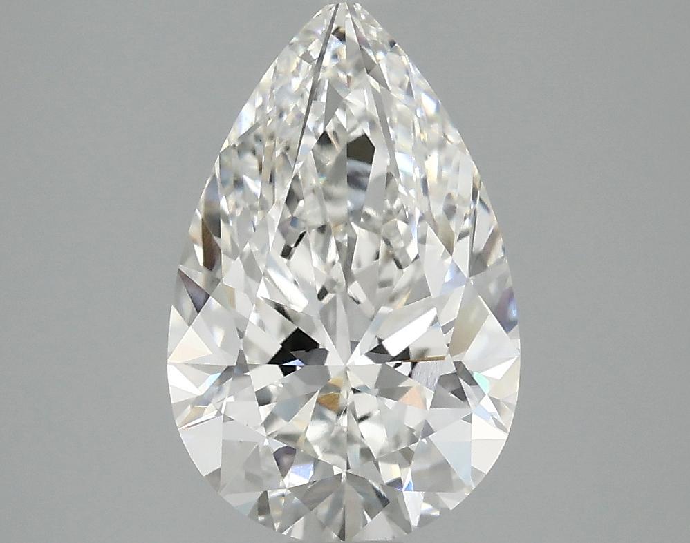 2.57 Carat Pear Shaped Ideal Cut VS1 IGI Certified Lab Grown Diamond