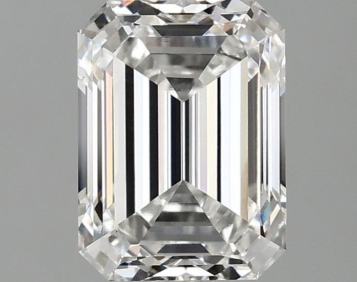 2.02 Carat Emerald Shaped Excellent Cut VVS2 IGI Certified Lab Grown Diamond