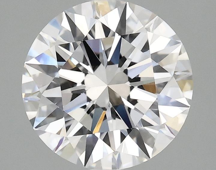 2.07 Carat Round Shaped Ideal Cut VVS2 IGI Certified Lab Grown Diamond