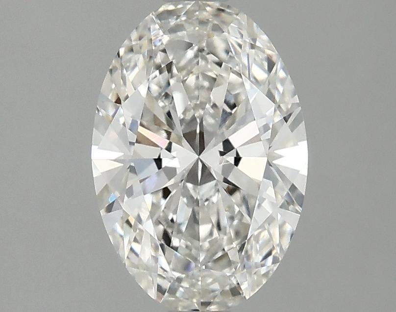 1.47 Carat Oval Shaped Ideal Cut VVS2 IGI Certified Lab Grown Diamond