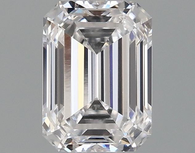 0.98 Carat Emerald Shaped Excellent Cut VVS2 IGI Certified Lab Grown Diamond