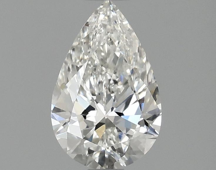 0.97 Carat Pear Shaped Ideal Cut VVS2 IGI Certified Lab Grown Diamond