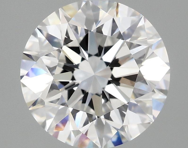 3.09 Carat Round Shaped Excellent Cut VVS2 IGI Certified Lab Grown Diamond