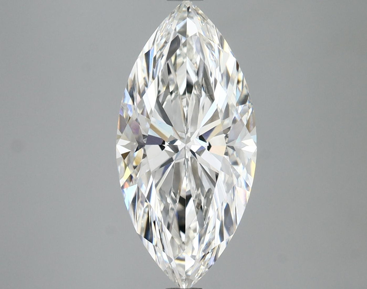 3.06 Carat Marquise Shaped Excellent Cut VS1 IGI Certified Lab Grown Diamond