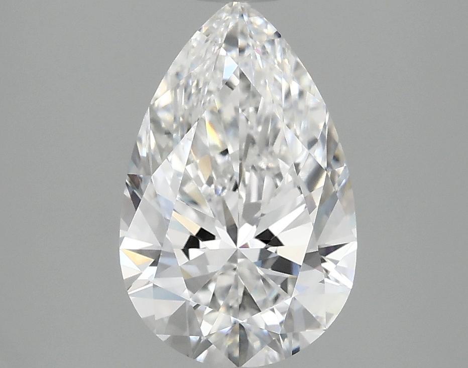 2.09 Carat Pear Shaped Ideal Cut VVS2 IGI Certified Lab Grown Diamond