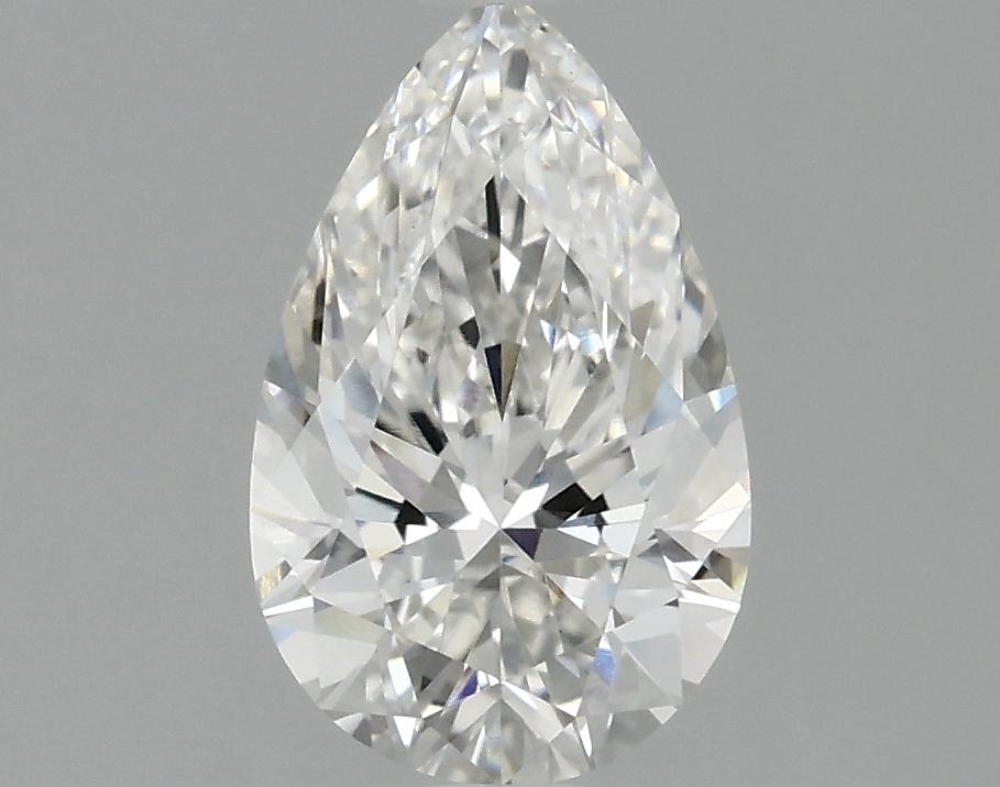 1.06 Carat Pear Shaped Ideal Cut VVS2 IGI Certified Lab Grown Diamond