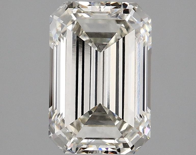 2.07 Carat Emerald Shaped Excellent Cut VVS2 IGI Certified Lab Grown Diamond