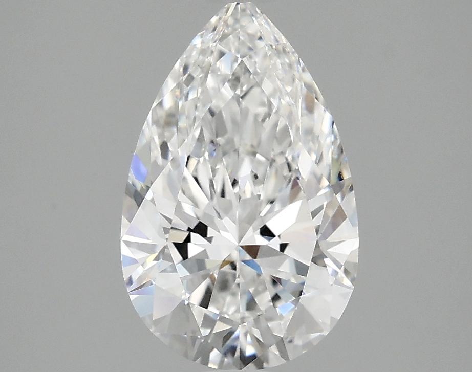 2.02 Carat Pear Shaped Ideal Cut VVS2 IGI Certified Lab Grown Diamond