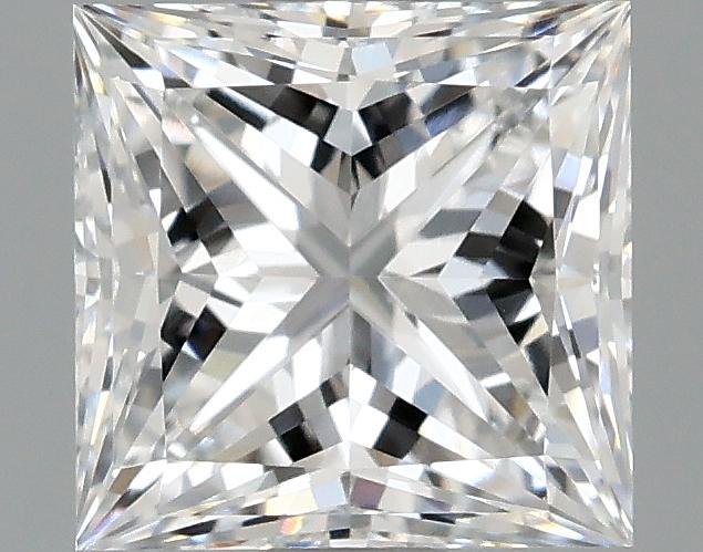 1.08 Carat Princess Shaped Ideal Cut VVS2 IGI Certified Lab Grown Diamond