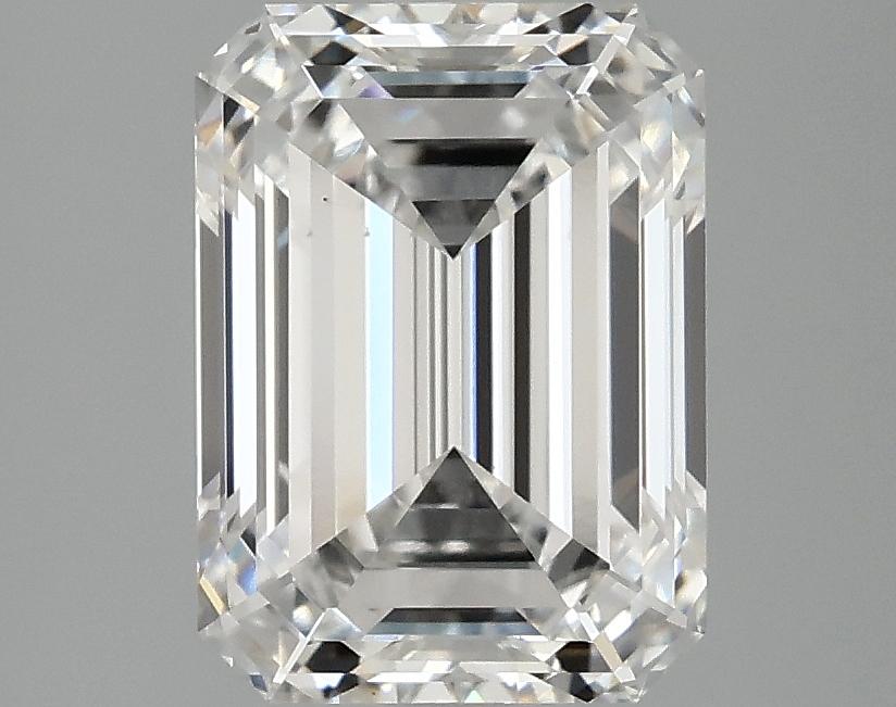 3.09 Carat Emerald Shaped Excellent Cut VS1 IGI Certified Lab Grown Diamond