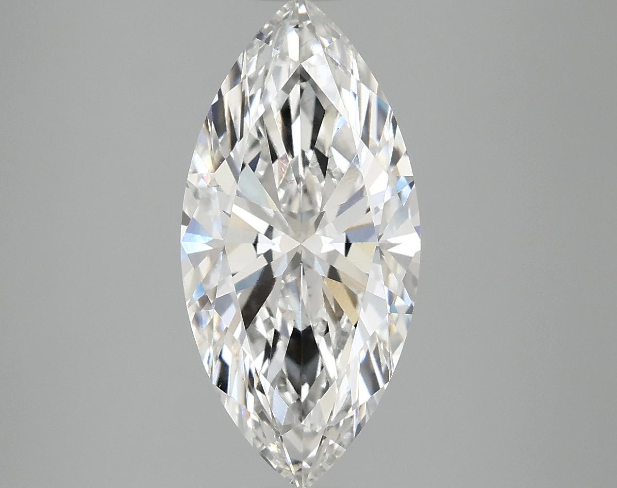 2.97 Carat Marquise Shaped Excellent Cut VS1 IGI Certified Lab Grown Diamond