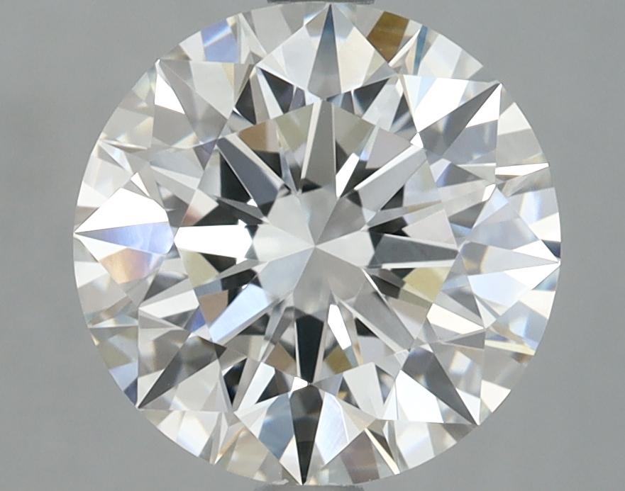 3.09 Carat Round Shaped Ideal Cut VVS2 IGI Certified Lab Grown Diamond