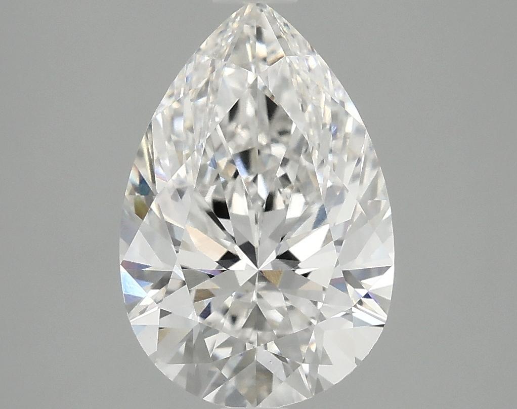 2.93 Carat Pear Shaped Excellent Cut VS1 IGI Certified Lab Grown Diamond