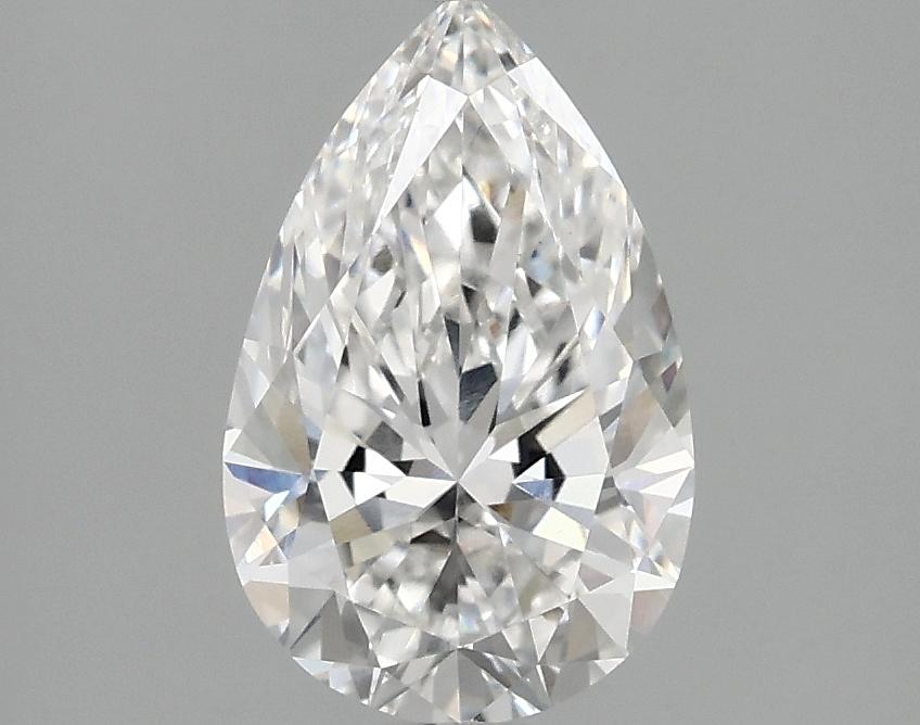 1.52 Carat Pear Shaped Ideal Cut VVS2 IGI Certified Lab Grown Diamond