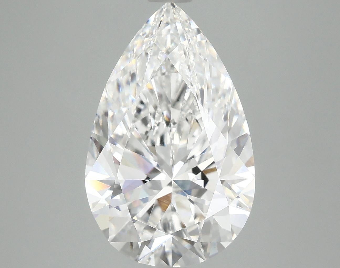5.05 Carat Pear Shaped Ideal Cut VS1 IGI Certified Lab Grown Diamond