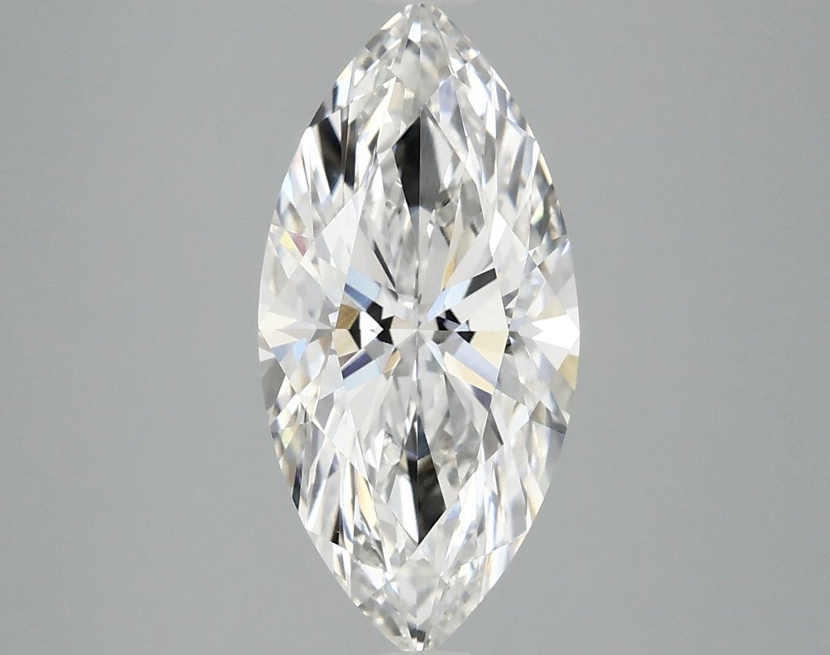 3.02 Carat Marquise Shaped Excellent Cut VVS2 IGI Certified Lab Grown Diamond
