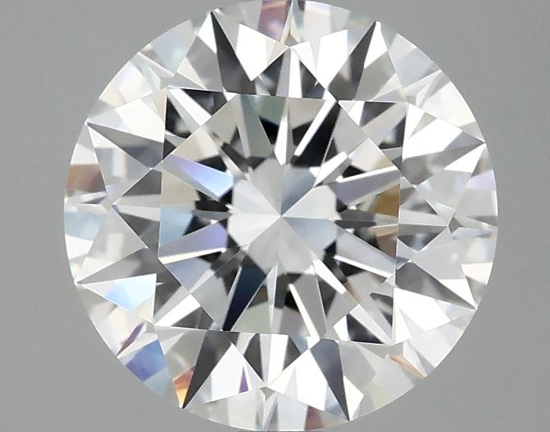 3.09 Carat Round Shaped Ideal Cut VVS2 IGI Certified Lab Grown Diamond