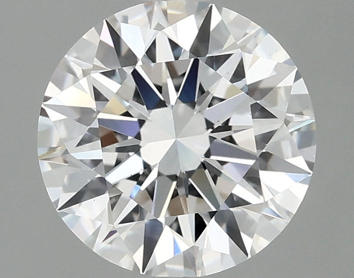 2.03 Carat Round Shaped Ideal Cut VS1 IGI Certified Lab Grown Diamond