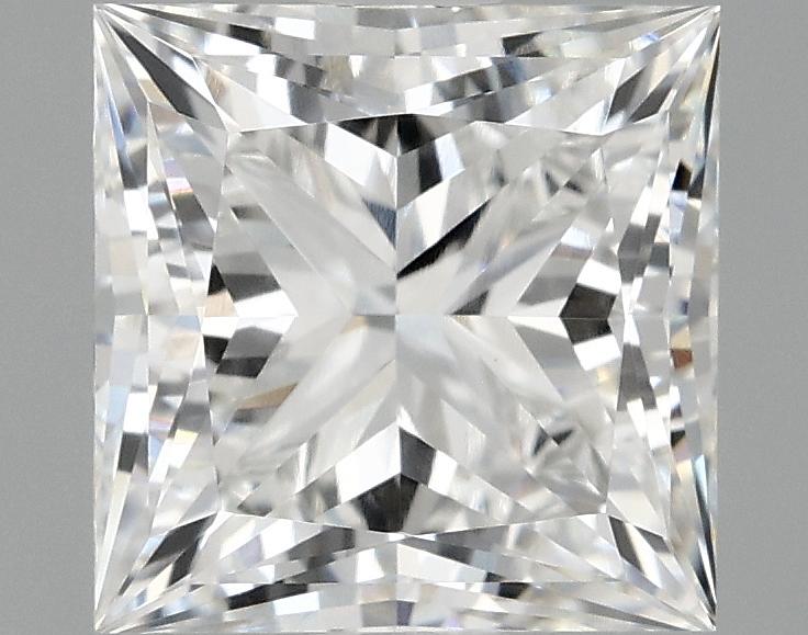 1.87 Carat Princess Shaped Ideal Cut VVS2 IGI Certified Lab Grown Diamond