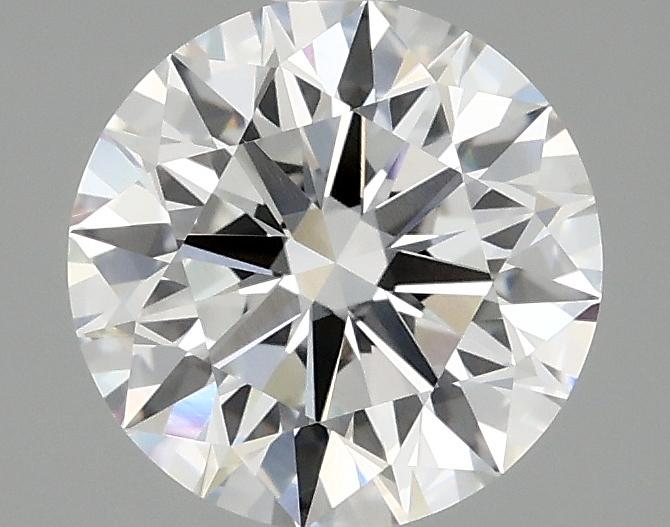 2.05 Carat Round Shaped Ideal Cut VVS2 IGI Certified Lab Grown Diamond