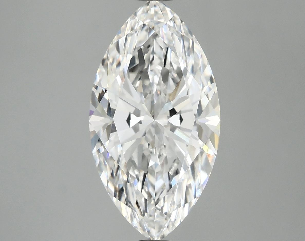 3.09 Carat Marquise Shaped Excellent Cut VVS2 IGI Certified Lab Grown Diamond