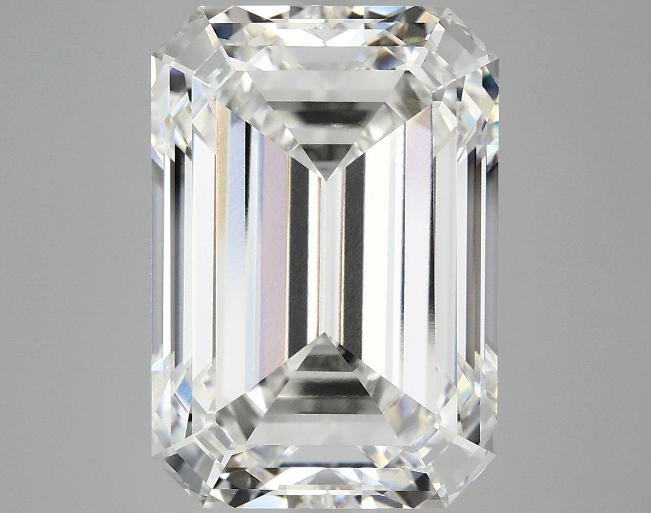 10.35 Carat Emerald Shaped Ideal Cut VVS2 IGI Certified Lab Grown Diamond