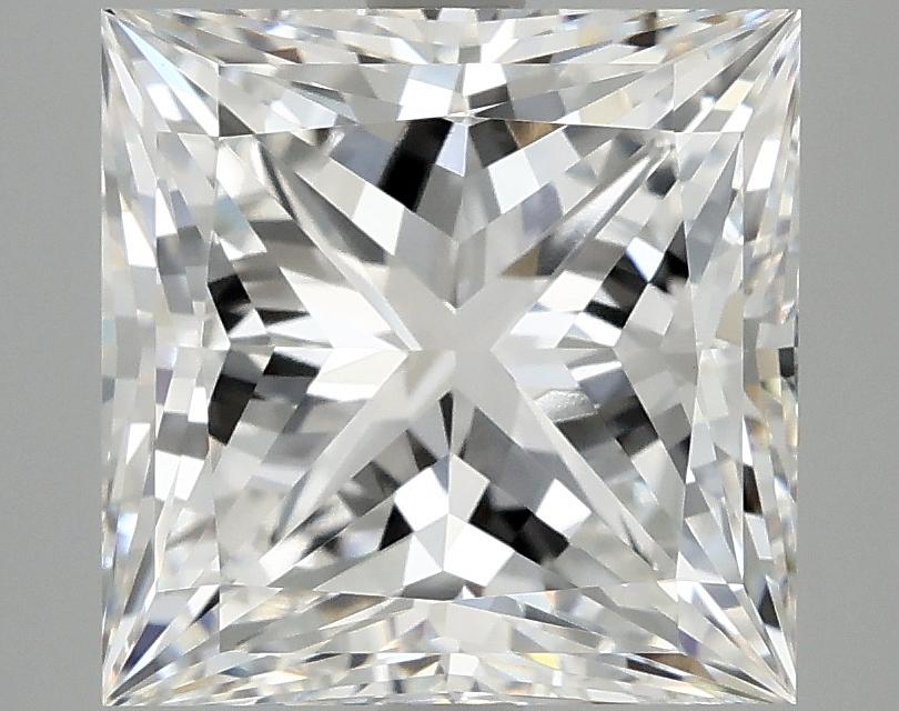5.04 Carat Princess Shaped Ideal Cut VVS2 IGI Certified Lab Grown Diamond
