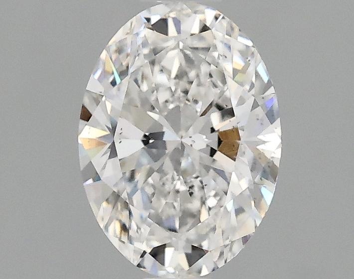 1.08 Carat Oval Shaped Excellent Cut SI1 IGI Certified Lab Grown Diamond