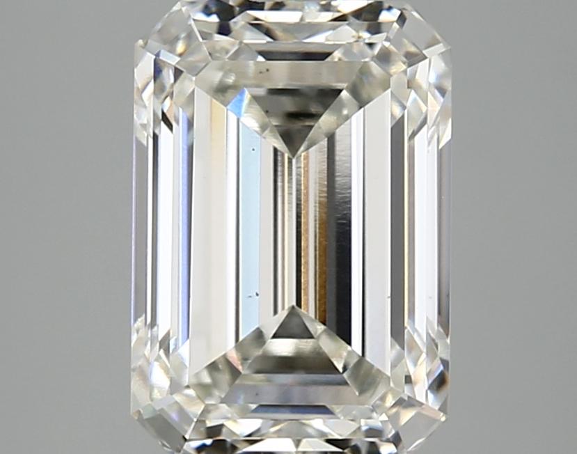 4.05 Carat Emerald Shaped Ideal Cut VS2 IGI Certified Lab Grown Diamond