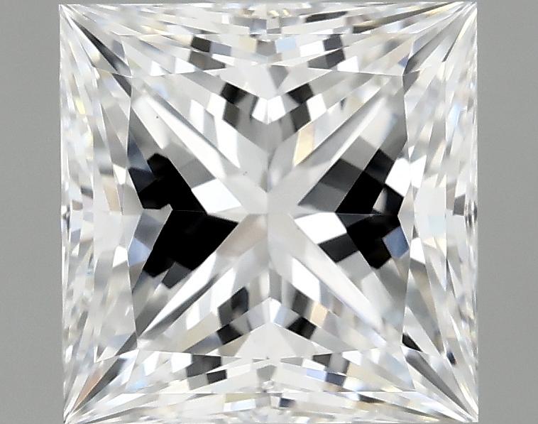 2.08 Carat Princess Shaped Ideal Cut VS1 IGI Certified Lab Grown Diamond