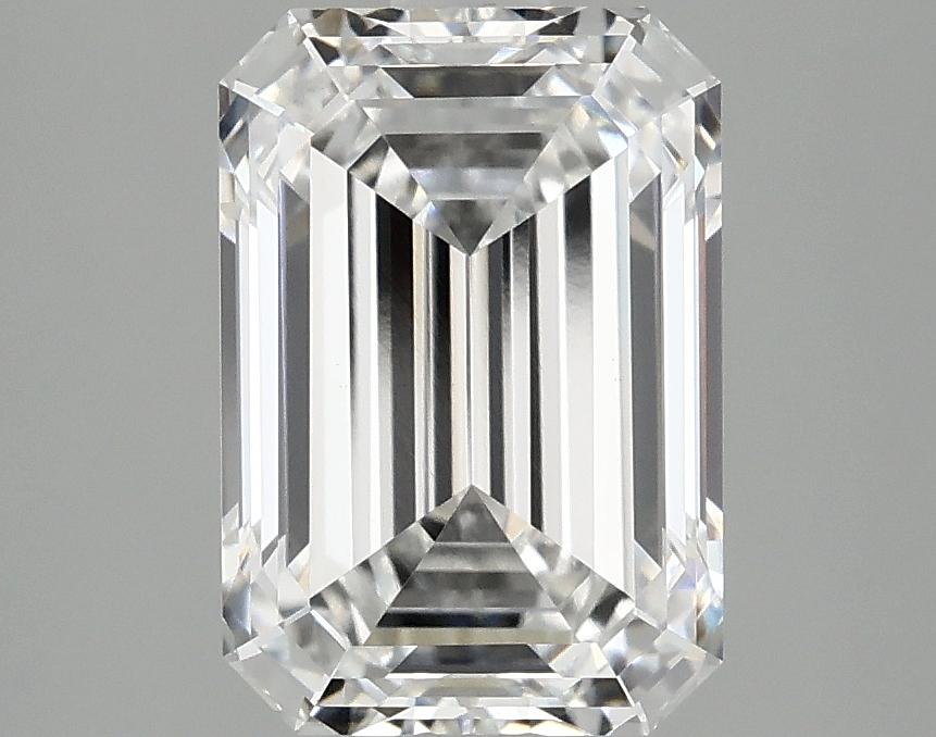 3.09 Carat Emerald Shaped Ideal Cut VS1 IGI Certified Lab Grown Diamond