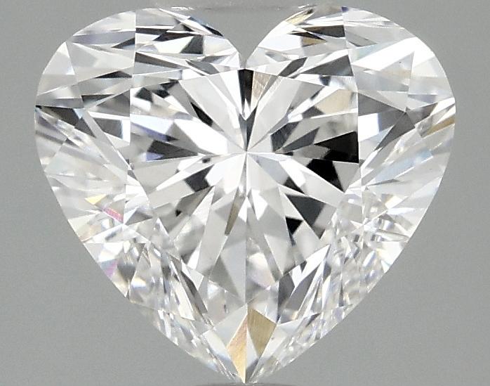 2.08 Carat Heart Shaped Ideal Cut VVS2 IGI Certified Lab Grown Diamond