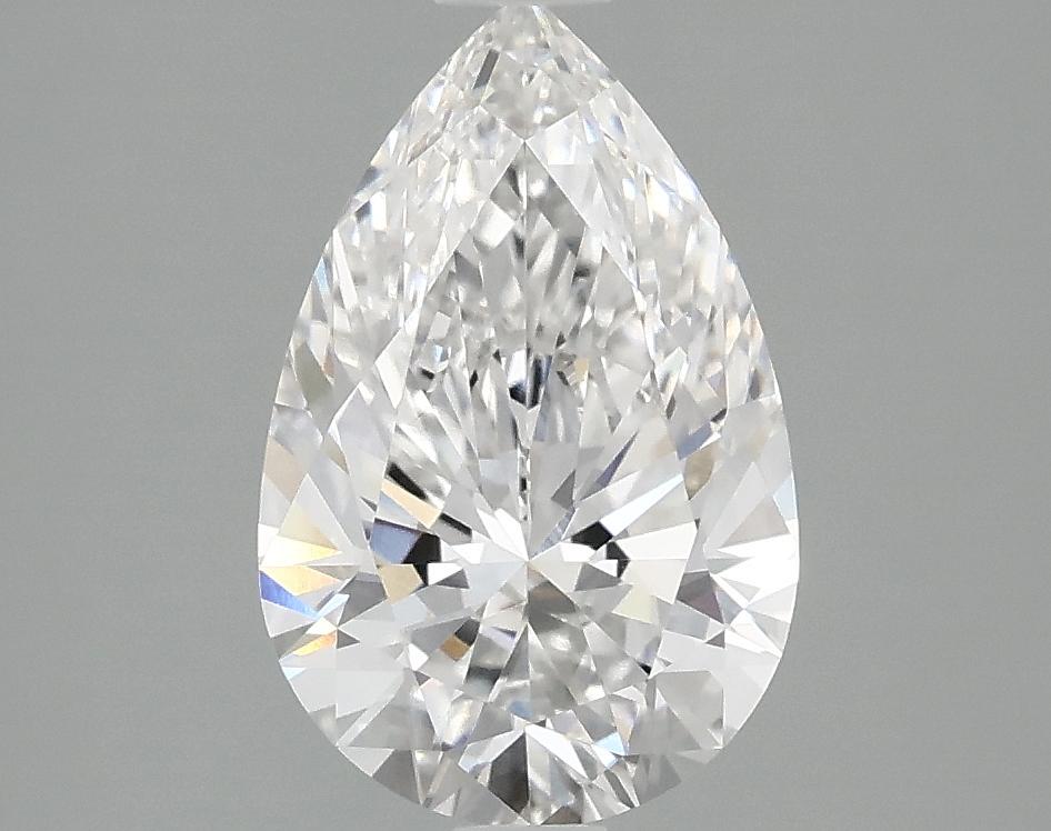 2.05 Carat Pear Shaped Ideal Cut VVS2 IGI Certified Lab Grown Diamond
