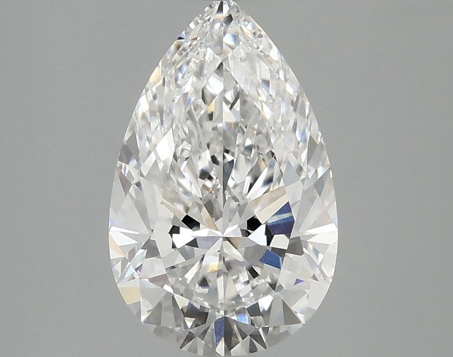 2.1 Carat Pear Shaped Ideal Cut VVS2 IGI Certified Lab Grown Diamond