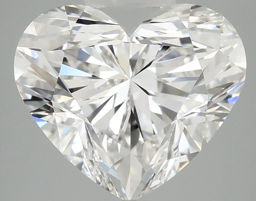 5.03 Carat Heart Shaped Ideal Cut VVS2 IGI Certified Lab Grown Diamond