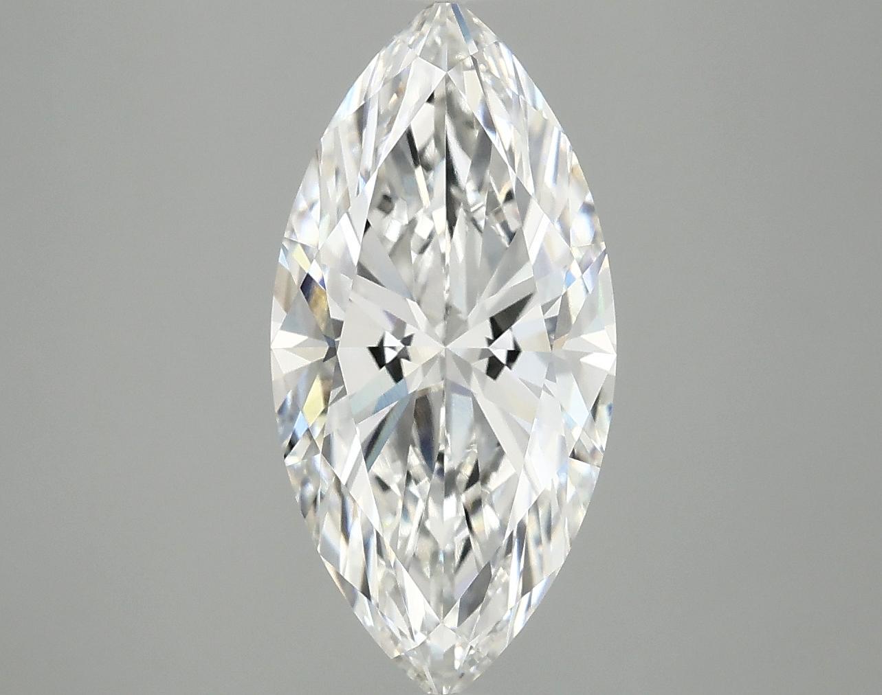 3.1 Carat Marquise Shaped Excellent Cut VVS2 IGI Certified Lab Grown Diamond