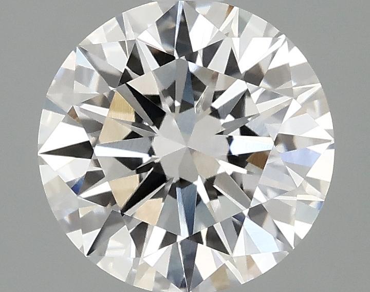 2.09 Carat Round Shaped Excellent Cut VVS2 IGI Certified Lab Grown Diamond