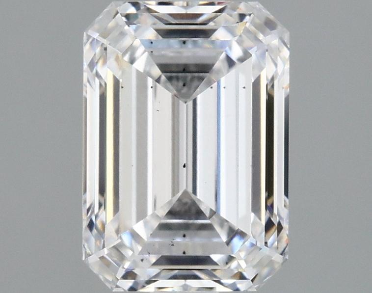 2.11 Carat Emerald Shaped Ideal Cut SI1 IGI Certified Lab Grown Diamond