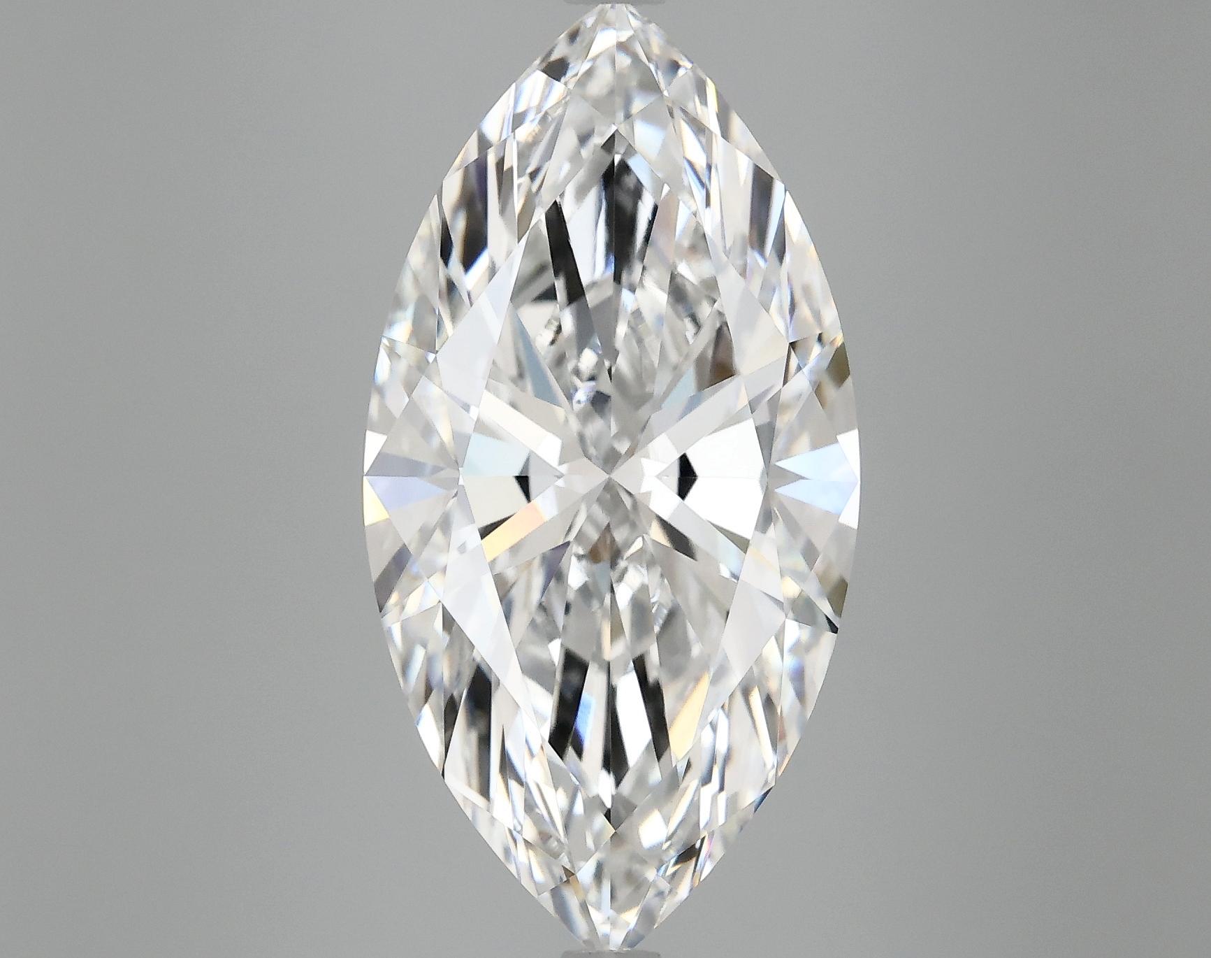 8.02 Carat Marquise Shaped Ideal Cut VVS2 IGI Certified Lab Grown Diamond