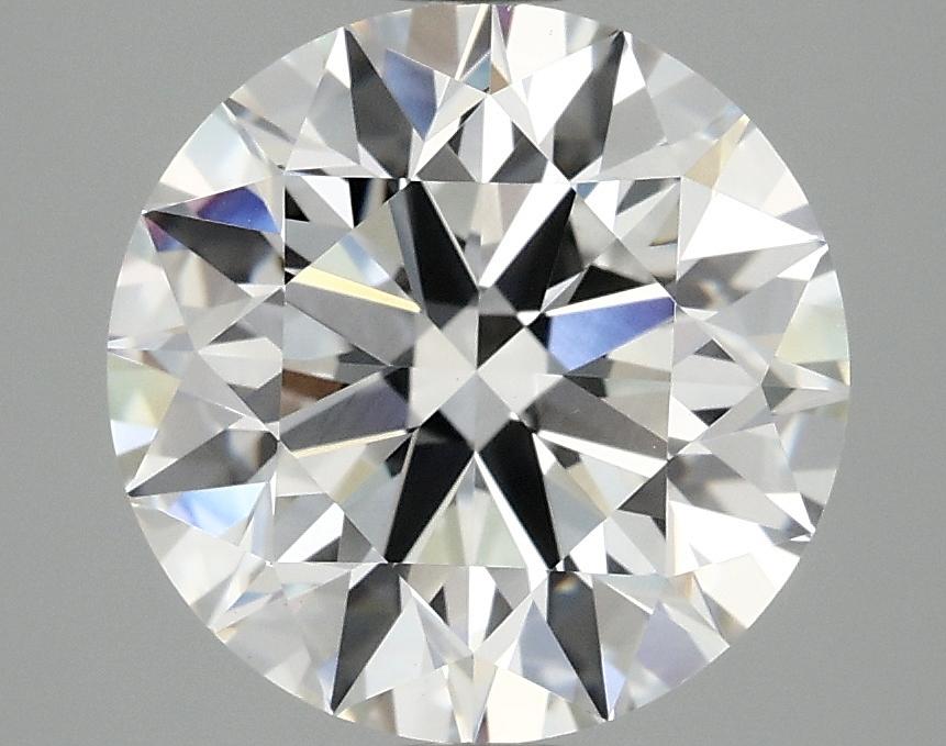 4.06 Carat Round Shaped Excellent Cut VVS2 IGI Certified Lab Grown Diamond