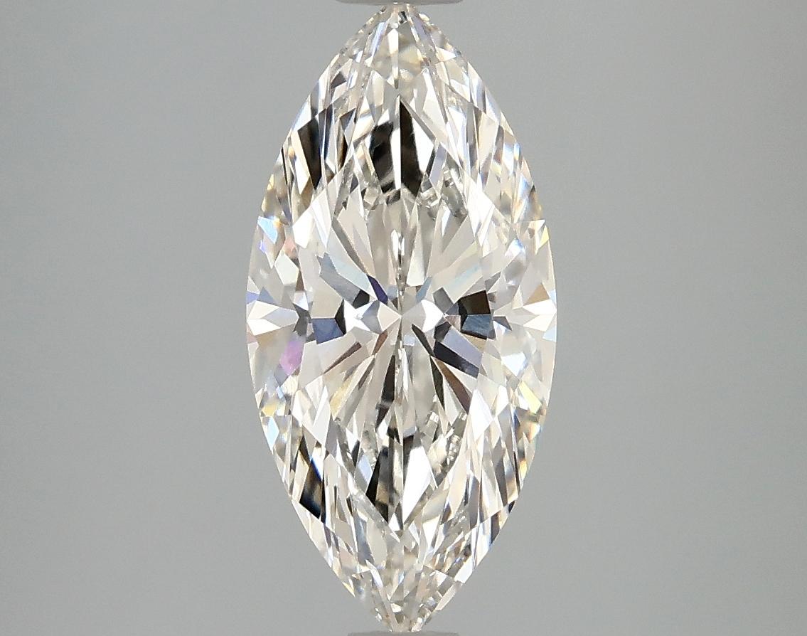 2.1 Carat Marquise Shaped Excellent Cut VVS1 IGI Certified Lab Grown Diamond