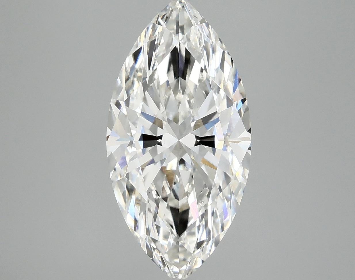 3.06 Carat Marquise Shaped Ideal Cut VS1 IGI Certified Lab Grown Diamond
