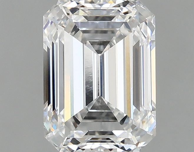 0.98 Carat Emerald Shaped Excellent Cut VVS2 IGI Certified Lab Grown Diamond