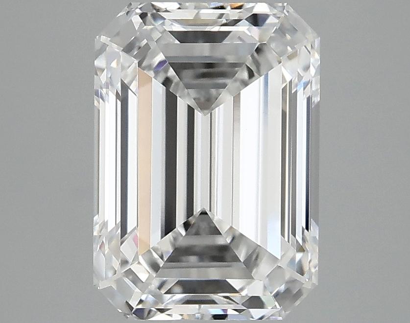 2.99 Carat Emerald Shaped Ideal Cut VVS2 IGI Certified Lab Grown Diamond