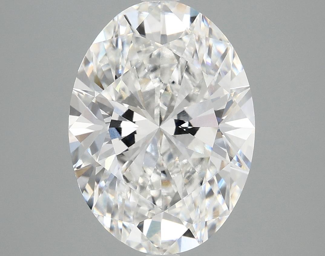 4.09 Carat Oval Shaped Excellent Cut VVS2 IGI Certified Lab Grown Diamond