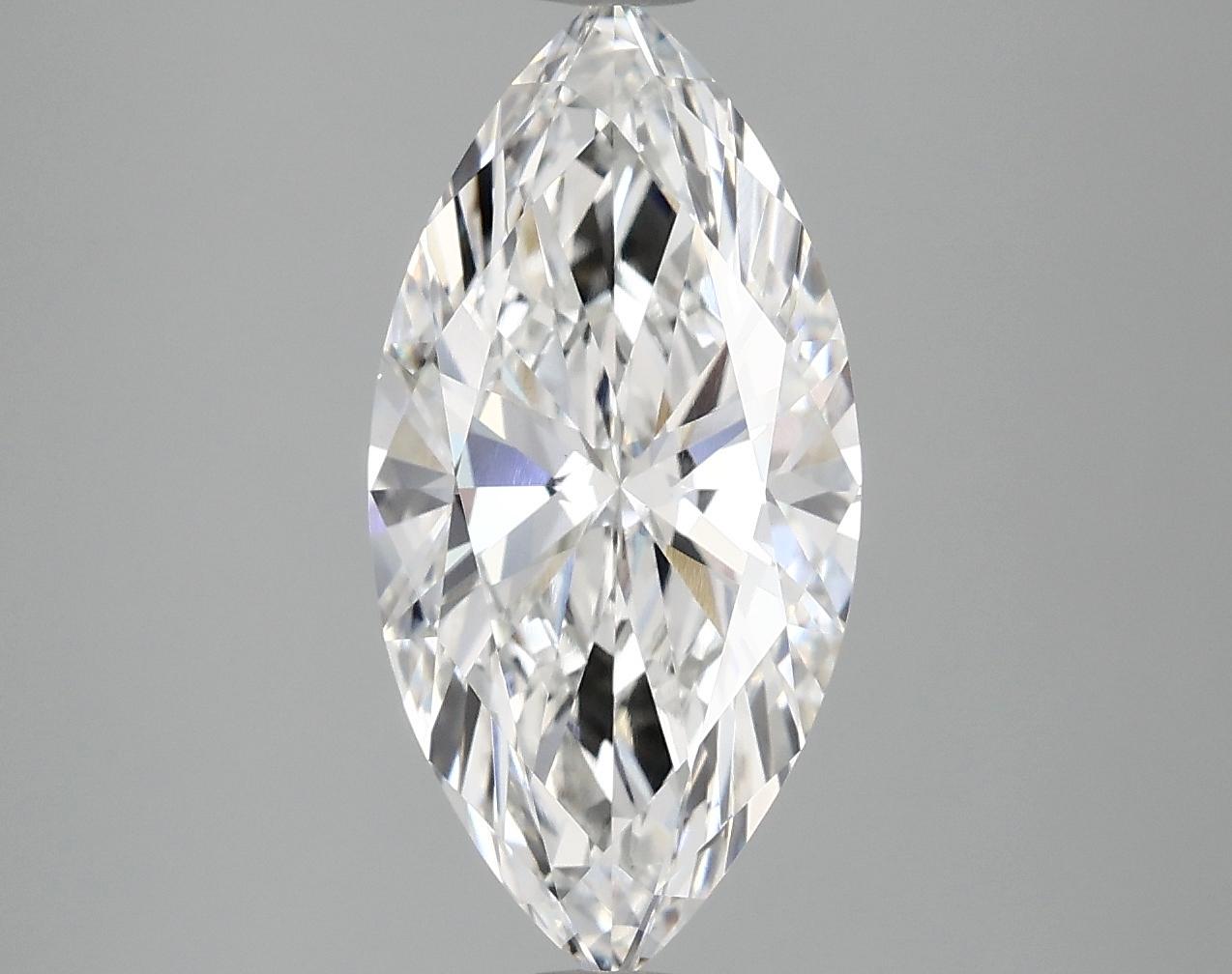 2.98 Carat Marquise Shaped Ideal Cut VS1 IGI Certified Lab Grown Diamond